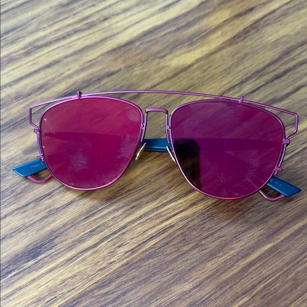Dior Pink and Blue Sunglasses